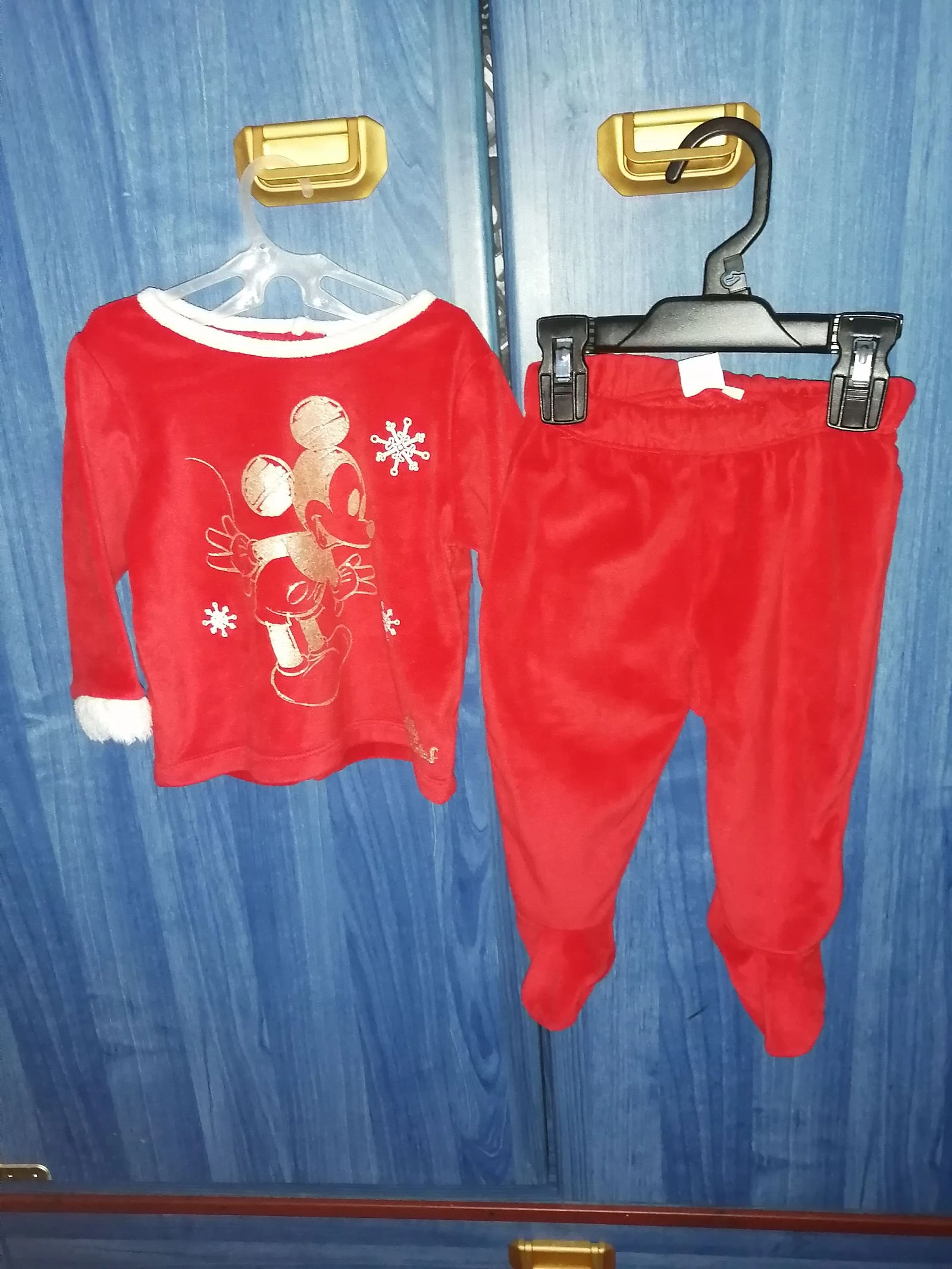 Mickey Christmas Pajamas 12 months – photo 2